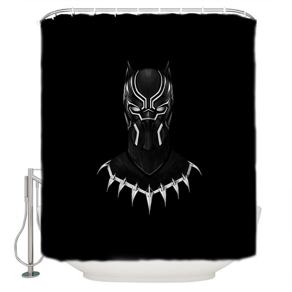 Black Panther Shower Curtain